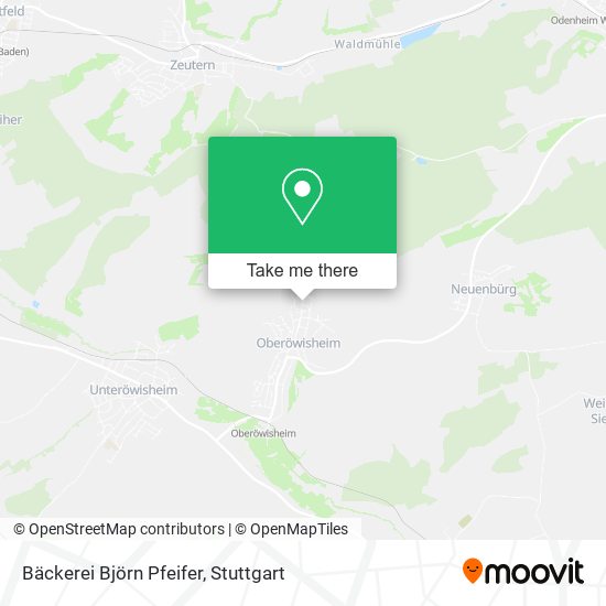 Bäckerei Björn Pfeifer map