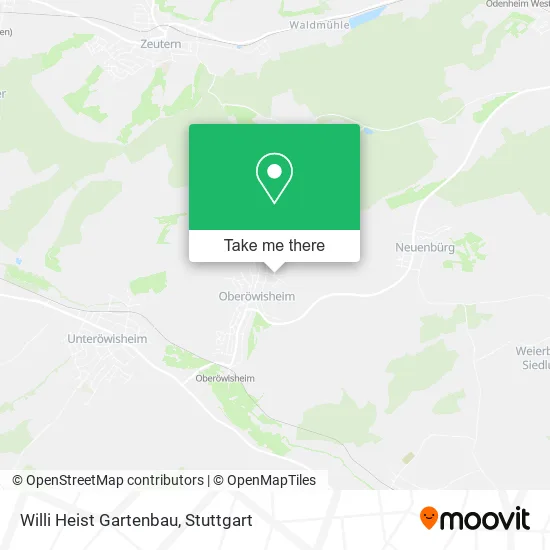 Карта Willi Heist Gartenbau