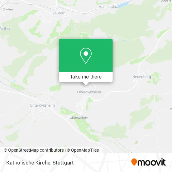 Карта Katholische Kirche