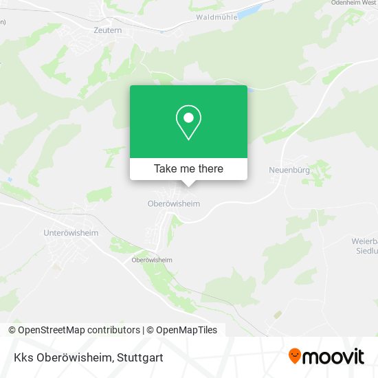 Kks Oberöwisheim map