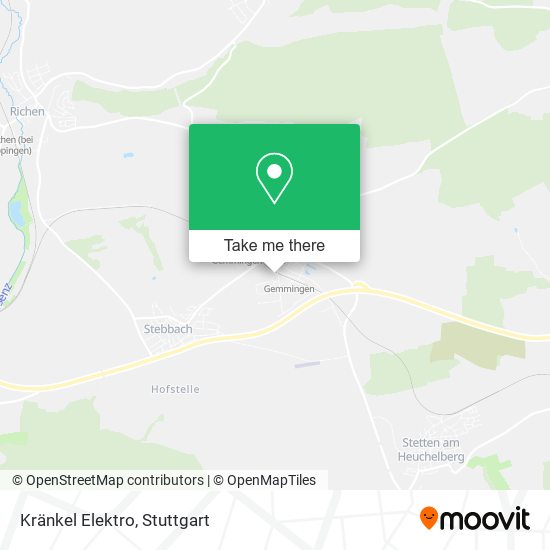 Kränkel Elektro map