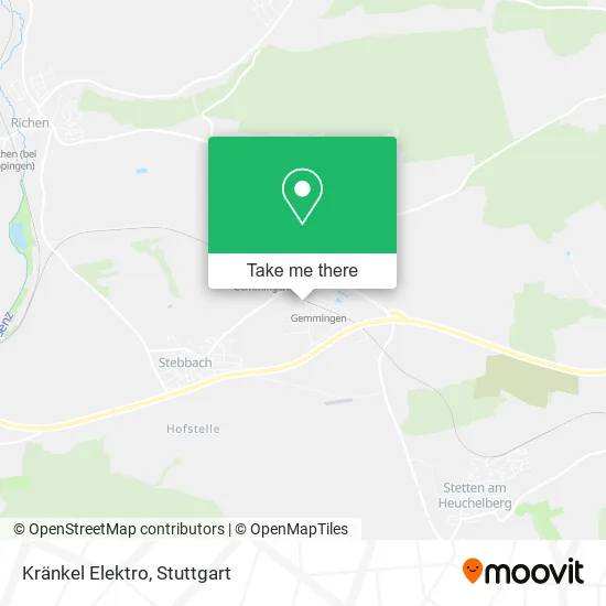 Карта Kränkel Elektro