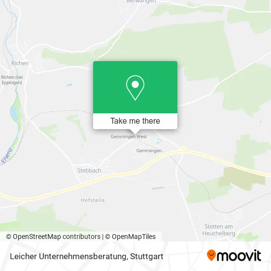 Карта Leicher Unternehmensberatung