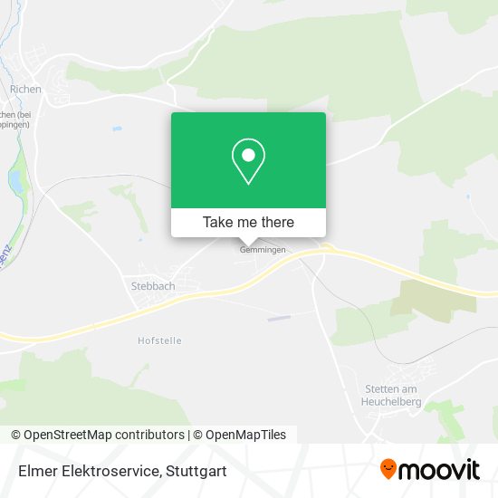 Elmer Elektroservice map