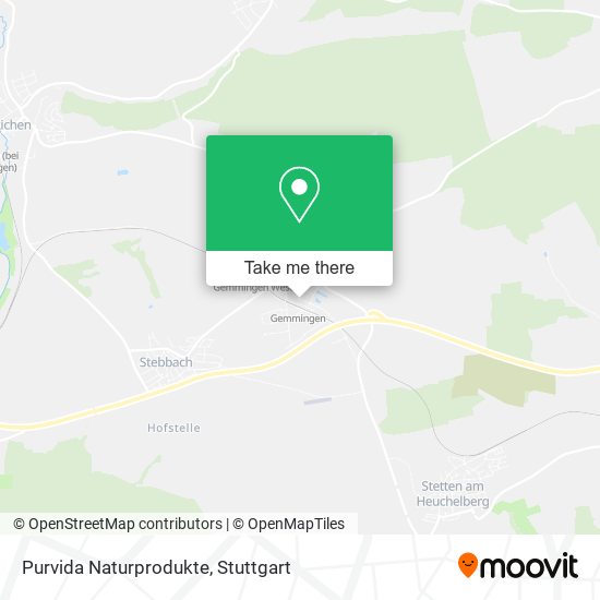 Purvida Naturprodukte map