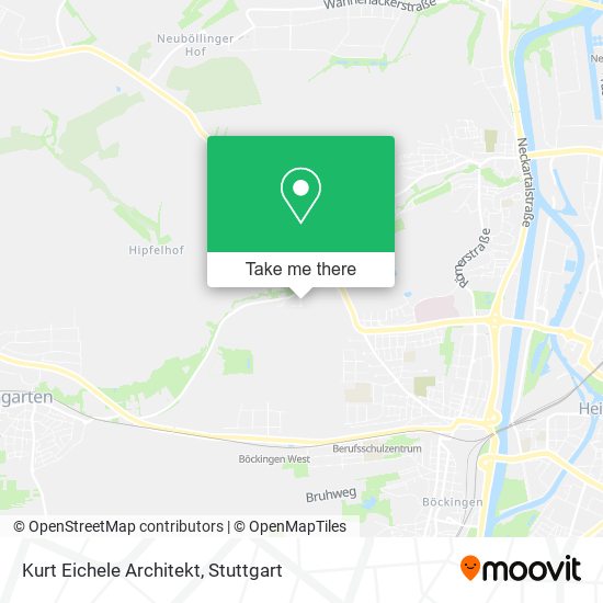 Kurt Eichele Architekt map