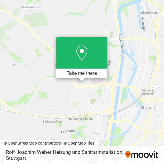 Rolf-Joachim Weber Heizung und Sanitärinstallation map