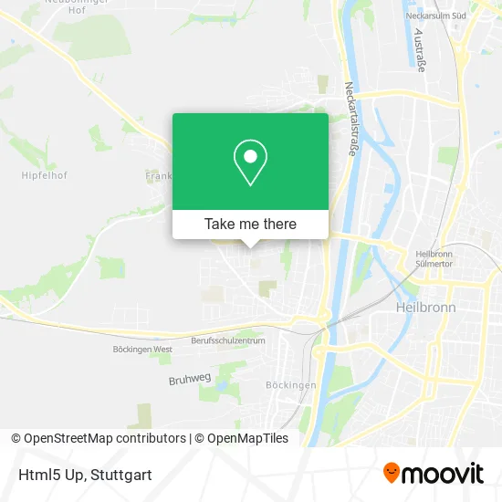 Карта Html5 Up