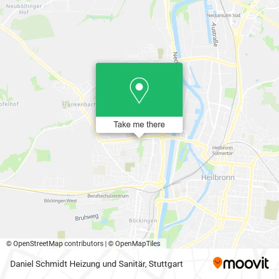 Карта Daniel Schmidt Heizung und Sanitär