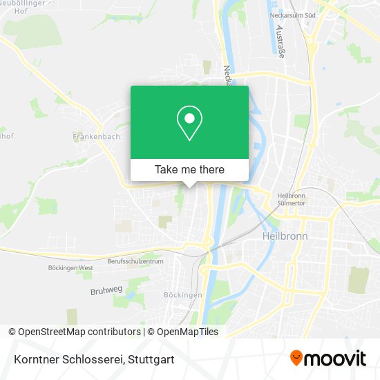 Korntner Schlosserei map