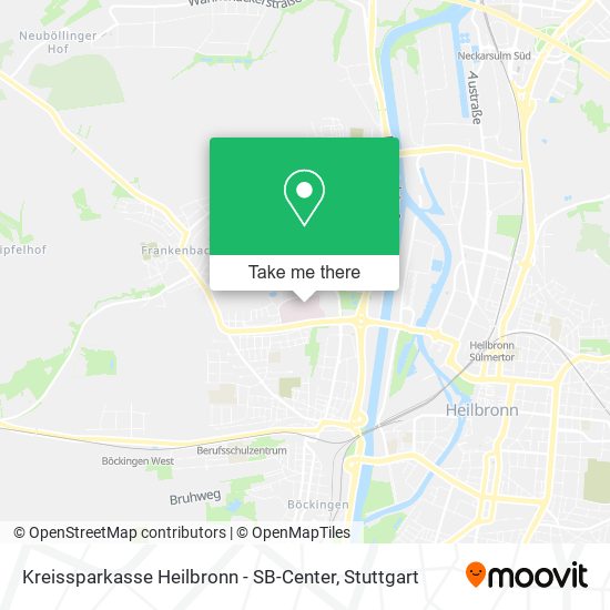 Kreissparkasse Heilbronn - SB-Center map