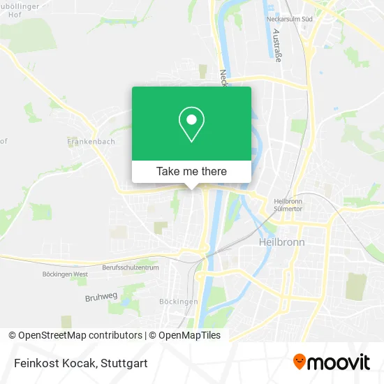Карта Feinkost Kocak