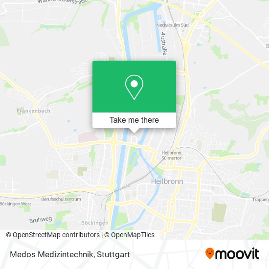 Medos Medizintechnik map