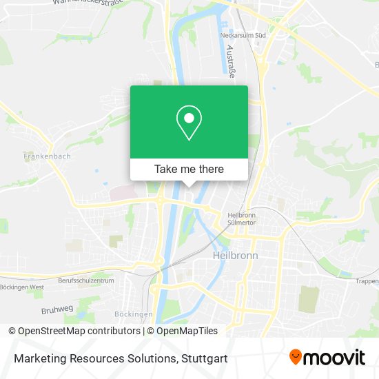 Marketing Resources Solutions map