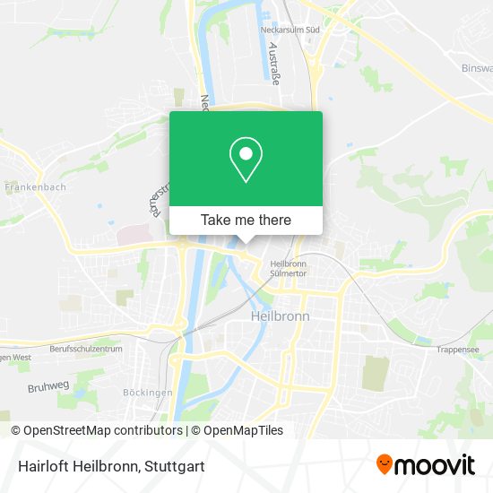 Hairloft Heilbronn map