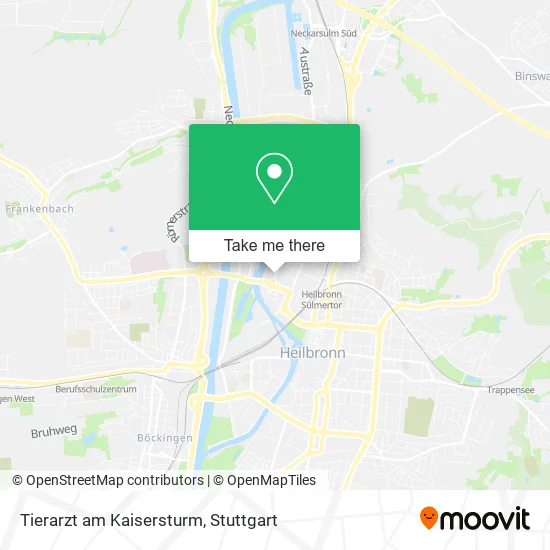 Карта Tierarzt am Kaisersturm