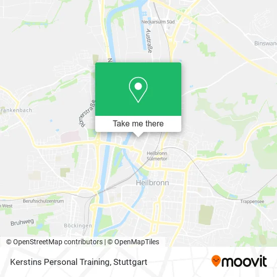 Карта Kerstins Personal Training
