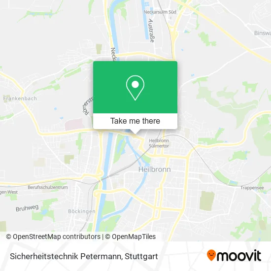 Карта Sicherheitstechnik Petermann