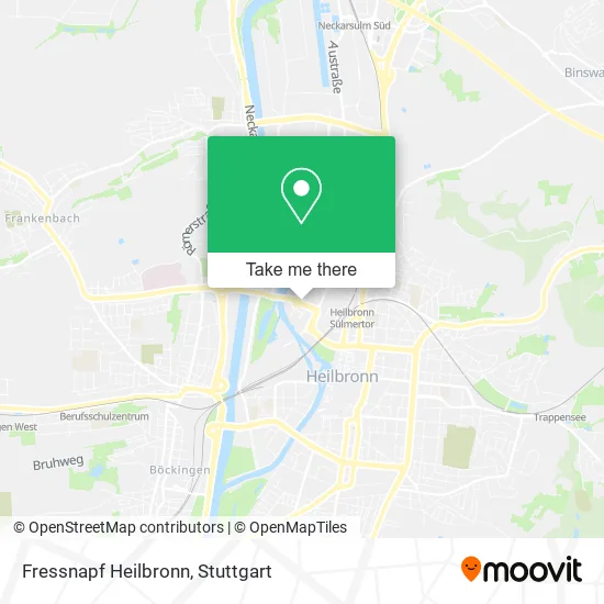 Карта Fressnapf Heilbronn