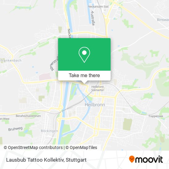 Lausbub Tattoo Kollektiv map
