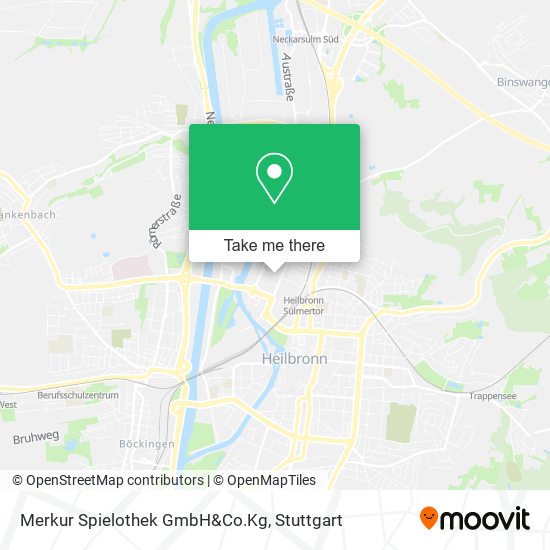 Merkur Spielothek GmbH&Co.Kg map