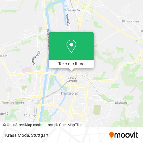 Krass Moda map