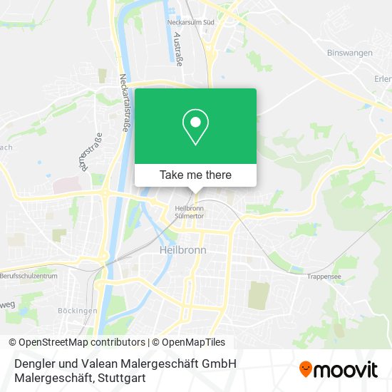 Dengler und Valean Malergeschäft GmbH Malergeschäft map