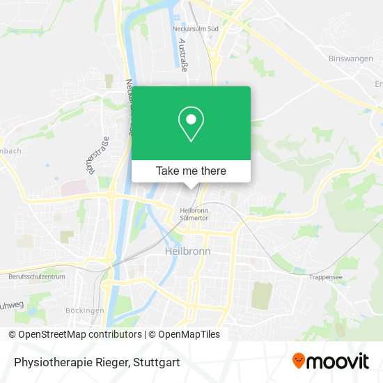 Карта Physiotherapie Rieger