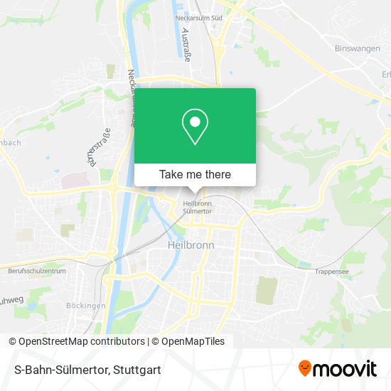S-Bahn-Sülmertor map