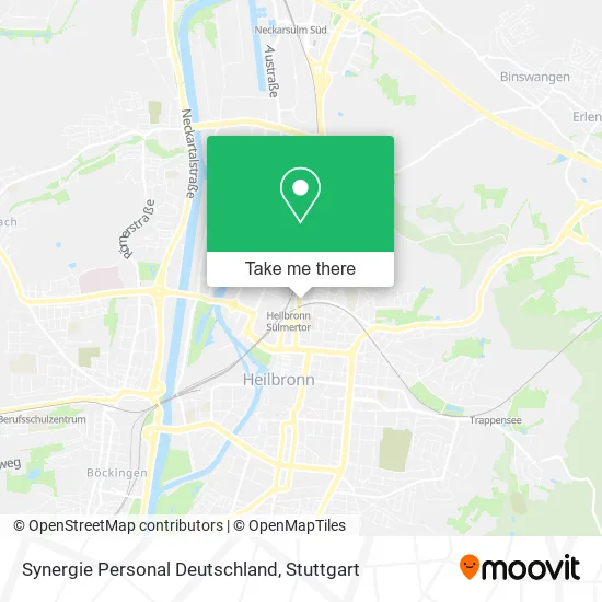 Карта Synergie Personal Deutschland