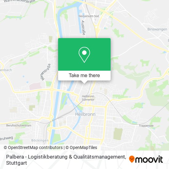 Palbera - Logistikberatung & Qualitätsmanagement map