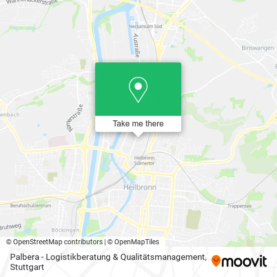Карта Palbera - Logistikberatung & Qualitätsmanagement