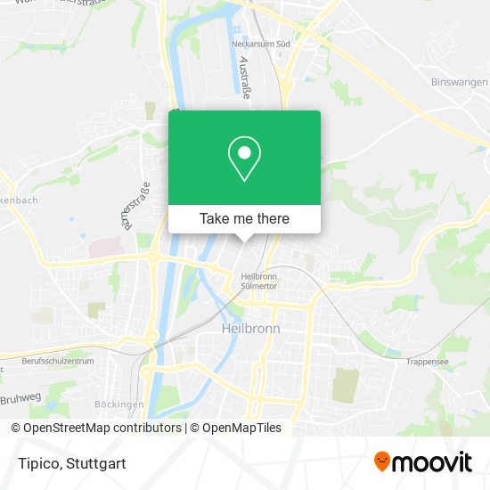 Карта Tipico