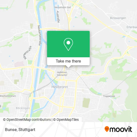 Карта Bunse