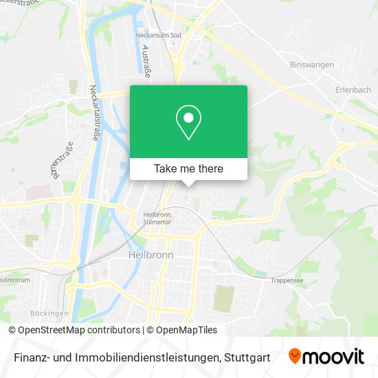 Finanz- und Immobiliendienstleistungen map