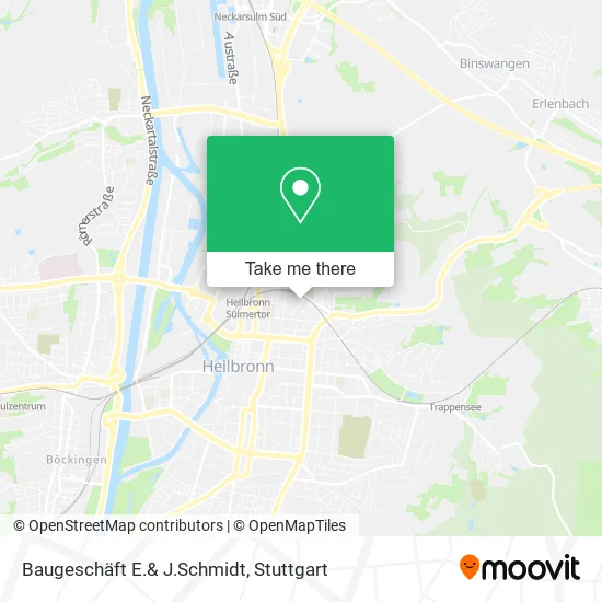Карта Baugeschäft E.& J.Schmidt