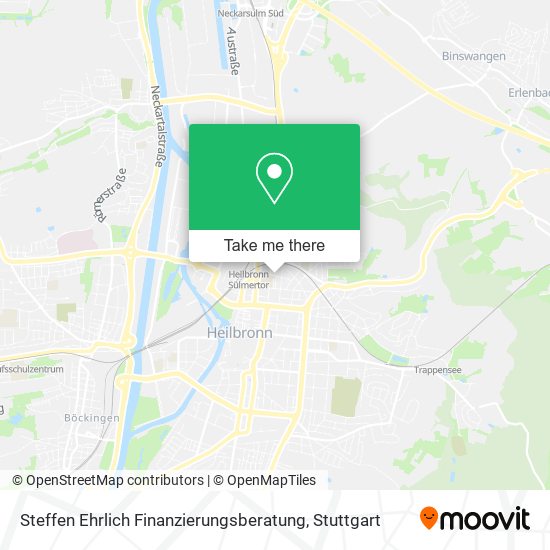 Steffen Ehrlich Finanzierungsberatung map