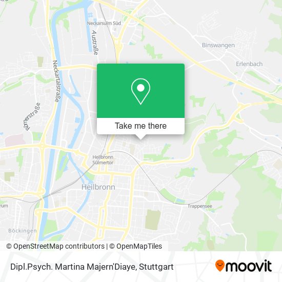 Dipl.Psych. Martina Majern'Diaye map