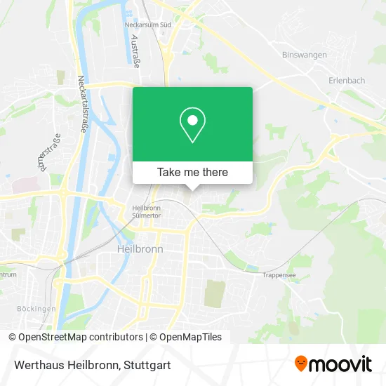 Карта Werthaus Heilbronn