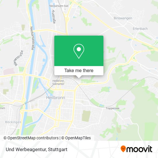 Und Werbeagentur map