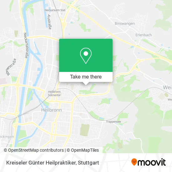 Карта Kreiseler Günter Heilpraktiker