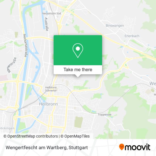 Карта Wengertfescht am Wartberg