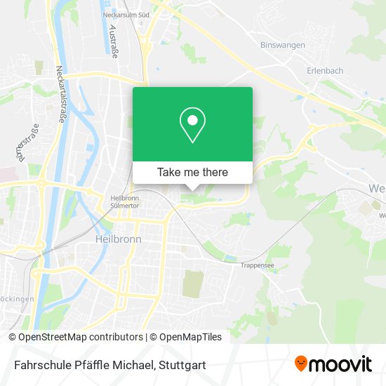 Карта Fahrschule Pfäffle Michael