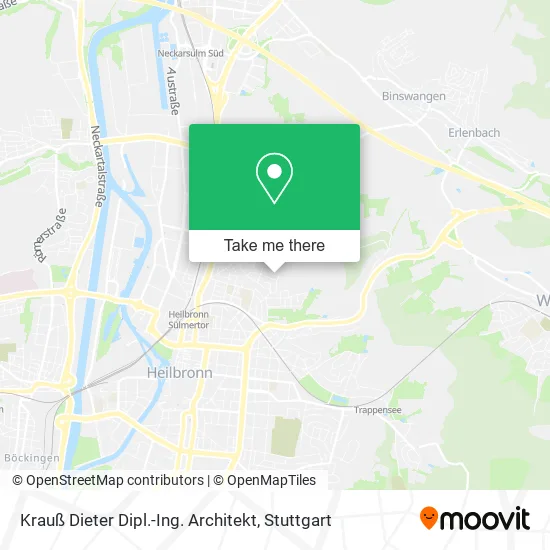 Карта Krauß Dieter Dipl.-Ing. Architekt