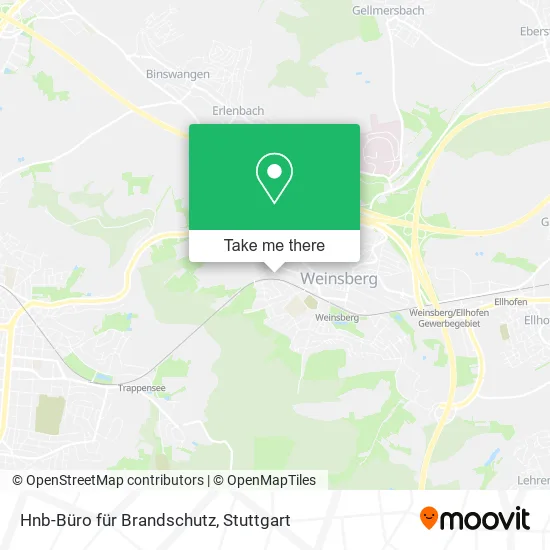 Карта Hnb-Büro für Brandschutz