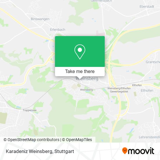 Карта Karadeniz Weinsberg