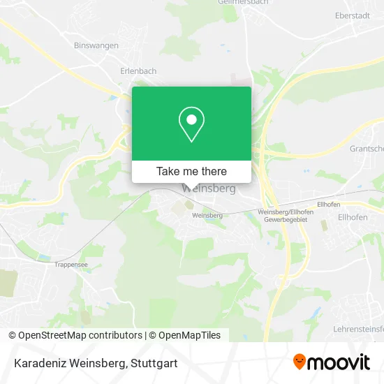 Карта Karadeniz Weinsberg