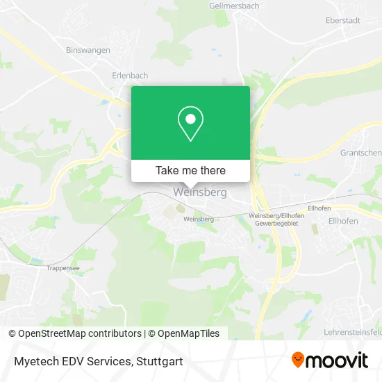 Карта Myetech EDV Services
