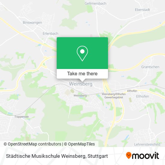 Städtische Musikschule Weinsberg map