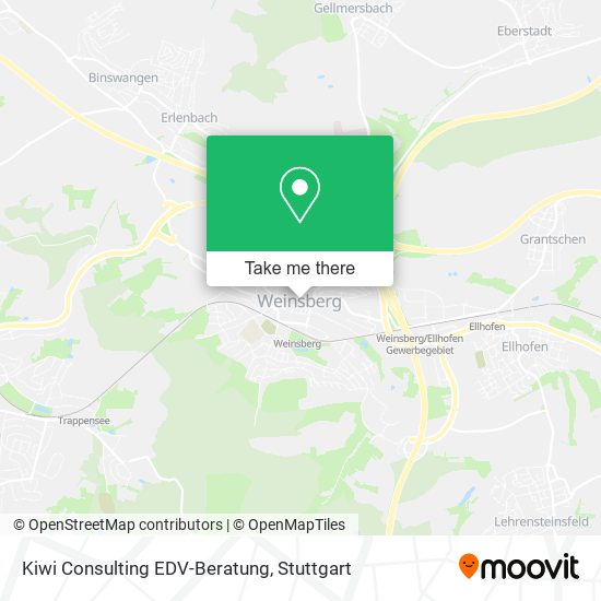Kiwi Consulting EDV-Beratung map